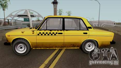 VAZ 2106 SA Style Taxi для GTA San Andreas