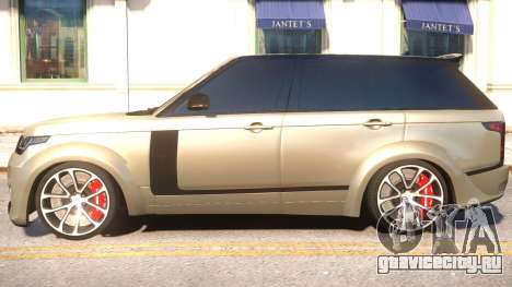 Range Rover Vogue Tuning для GTA 4