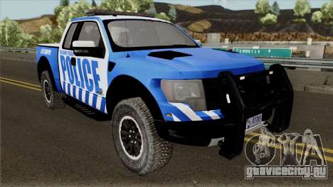 Ford F-150 Raptor 2016 Red County Police для GTA San Andreas