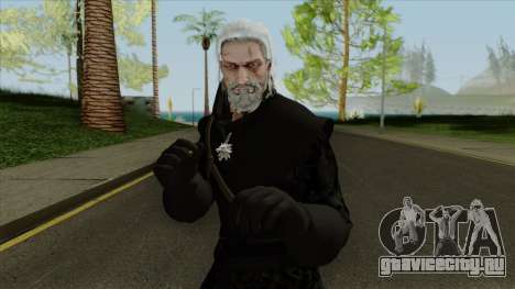 Witcher 3 Geralt для GTA San Andreas