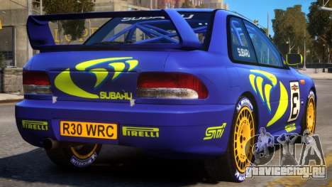 1998 Subaru Impreza WRC - PURPLE для GTA 4