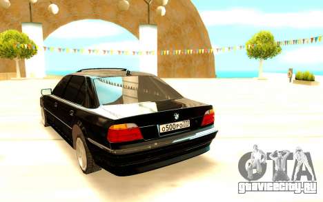 BMW 750i E38 для GTA San Andreas