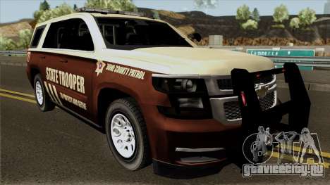 Chevrolet Tahoe 2015 Bone County Police для GTA San Andreas