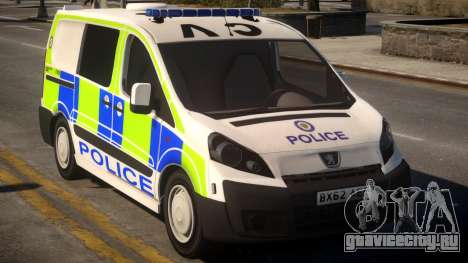 Police Peugeot Expert Cell Van для GTA 4