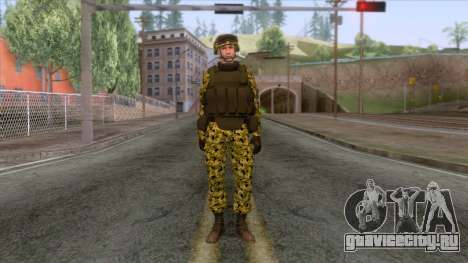 Sweden Army Skin для GTA San Andreas