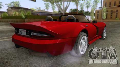 Dodge Viper Cabrio для GTA San Andreas