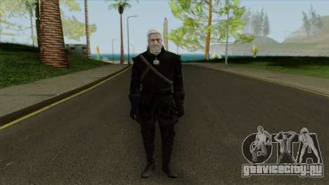 Witcher 3 Geralt для GTA San Andreas