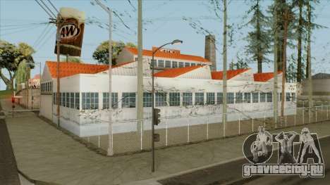 Montgomery A&W Root Beer Factory для GTA San Andreas