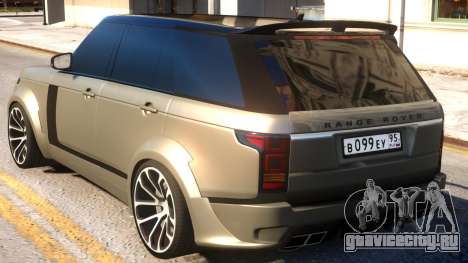Range Rover Vogue Tuning для GTA 4