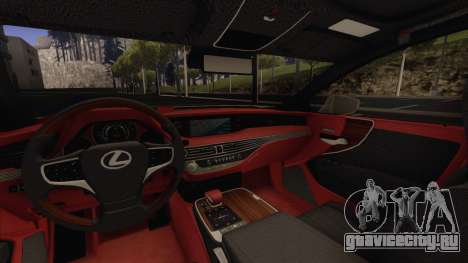 Lexus LS500 для GTA San Andreas
