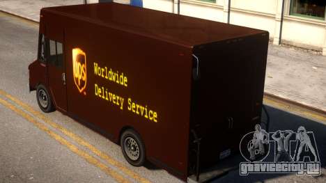 UPS Boxville для GTA 4