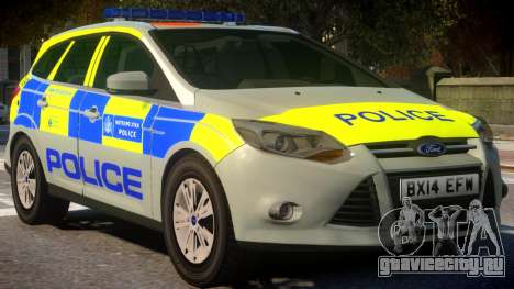 Police Ford Focus Estate IRV TFL Version для GTA 4