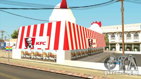 Ocean Flats KFC Restaurant для GTA San Andreas