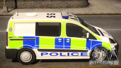 Police Peugeot Expert Cell Van для GTA 4