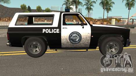 Declasse Rancher Police для GTA San Andreas