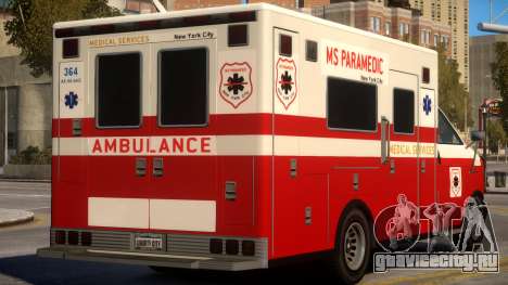 Ambulance Real New York для GTA 4