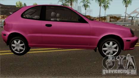 Daewoo Lanos Hatchback 1.6 16V 2001 (US-Spec) для GTA San Andreas