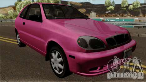 Daewoo Lanos Hatchback 1.6 16V 2001 (US-Spec) для GTA San Andreas