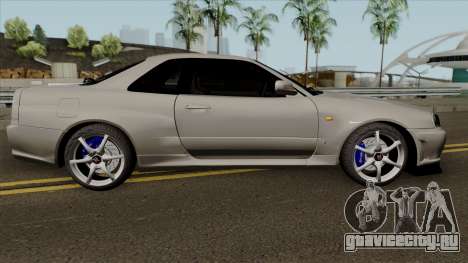 Nissan Skyline GT-R Spec VII 2002 Tunable для GTA San Andreas