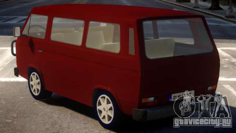 Volkswagen Transporter T3 для GTA 4