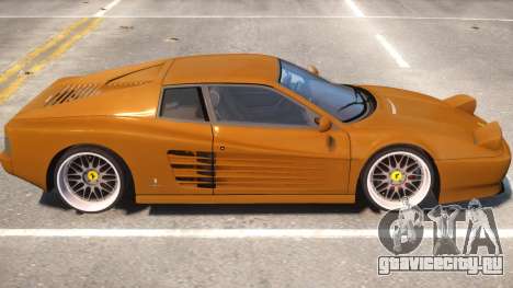 Gold Ferrari 512 для GTA 4