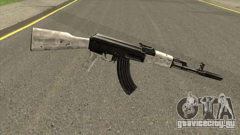 AK-47 Grey Chrome для GTA San Andreas