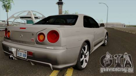 Nissan Skyline GT-R Spec VII 2002 Tunable для GTA San Andreas