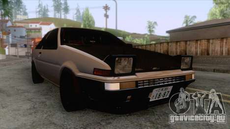 Toyota AE86 Coupe Touge Style для GTA San Andreas