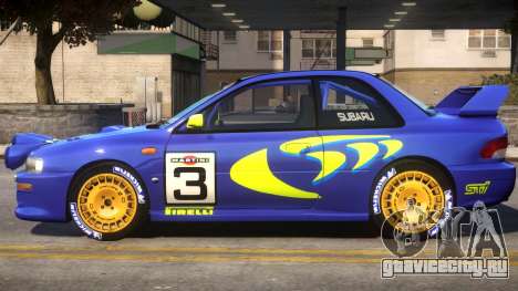 1998 Subaru Impreza WRC - PURPLE для GTA 4