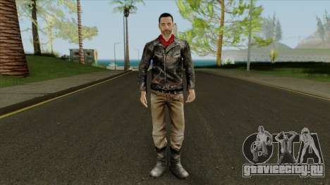 The Walking Dead No Man's Land Negan для GTA San Andreas