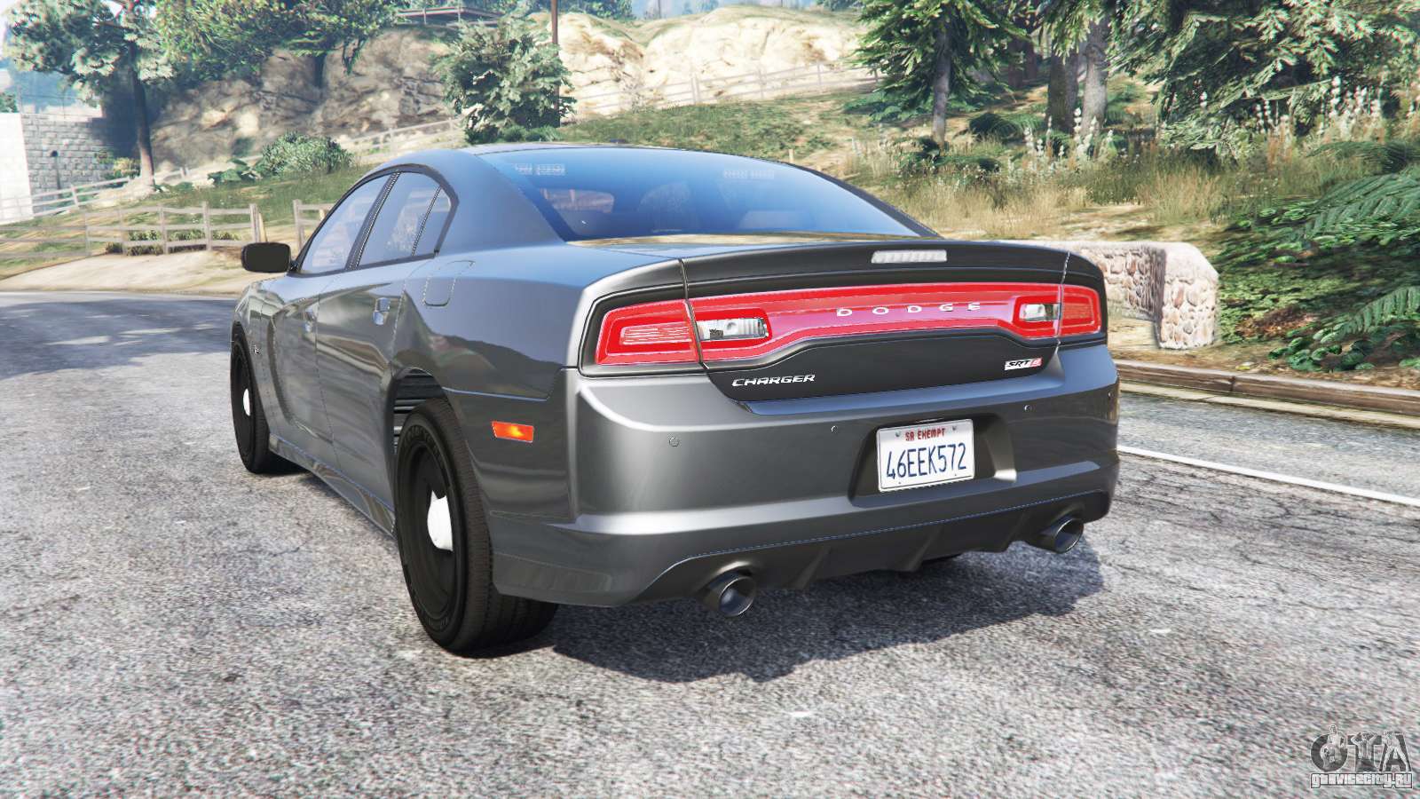 Dodge charger gta 5 replace фото 84