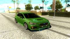 Subaru Impreza WRX Green для GTA San Andreas