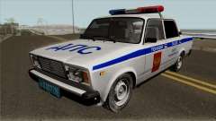 ВАЗ-2107 Полиция Города Ярославль для GTA San Andreas