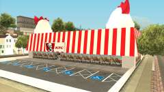 Ocean Flats KFC Restaurant для GTA San Andreas