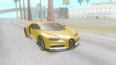 Bugatti Chiron Yellow для GTA San Andreas