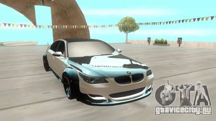 BMW M5 E60 Black and White для GTA San Andreas