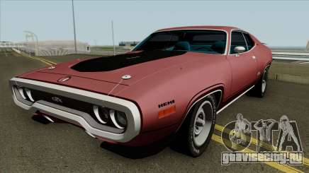 Plymouth GTX 1972 WineRed Coupe для GTA San Andreas