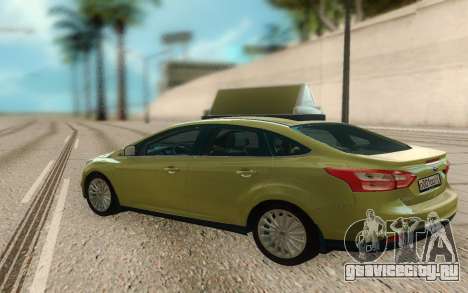 Ford Focus Taxi для GTA San Andreas