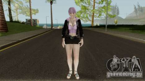 Ayane (Casual Battle) From Dead or Alive 5 Last для GTA San Andreas
