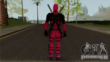 Deadpool in Pink для GTA San Andreas