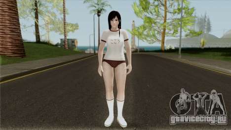 Kokoro (Gym Class Outfit) From DOA5 для GTA San Andreas