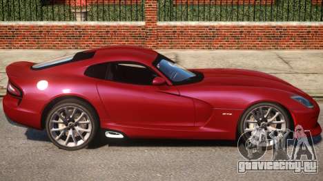 2013 SRT Viper GTS Coupe для GTA 4
