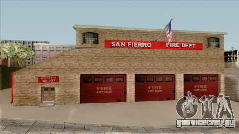 New Fire House in SF для GTA San Andreas