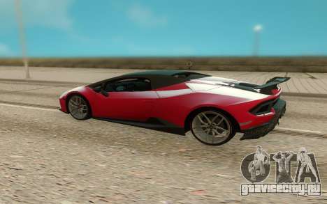 Lamborghini Huracan Perfomante Spyder для GTA San Andreas