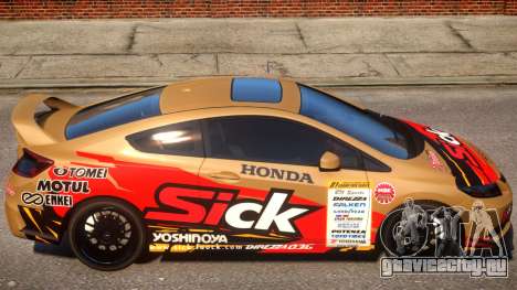 2013 Honda CivicSi PJ2 для GTA 4