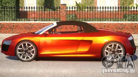 Audi R8 Spyder EPM V.1 для GTA 4