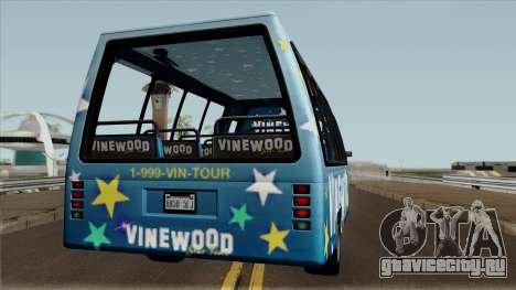 Brute Tour Bus GTA V для GTA San Andreas