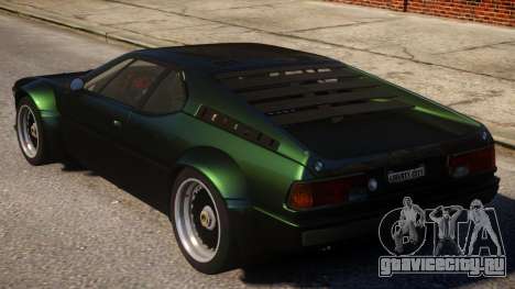 BMW M1 для GTA 4