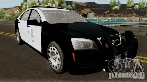 Chevrolet Caprice LAPD 2013 для GTA San Andreas