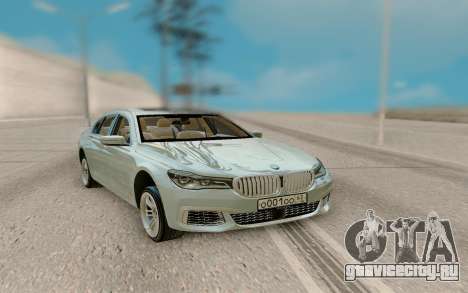 BMW 760LI M V12 для GTA San Andreas